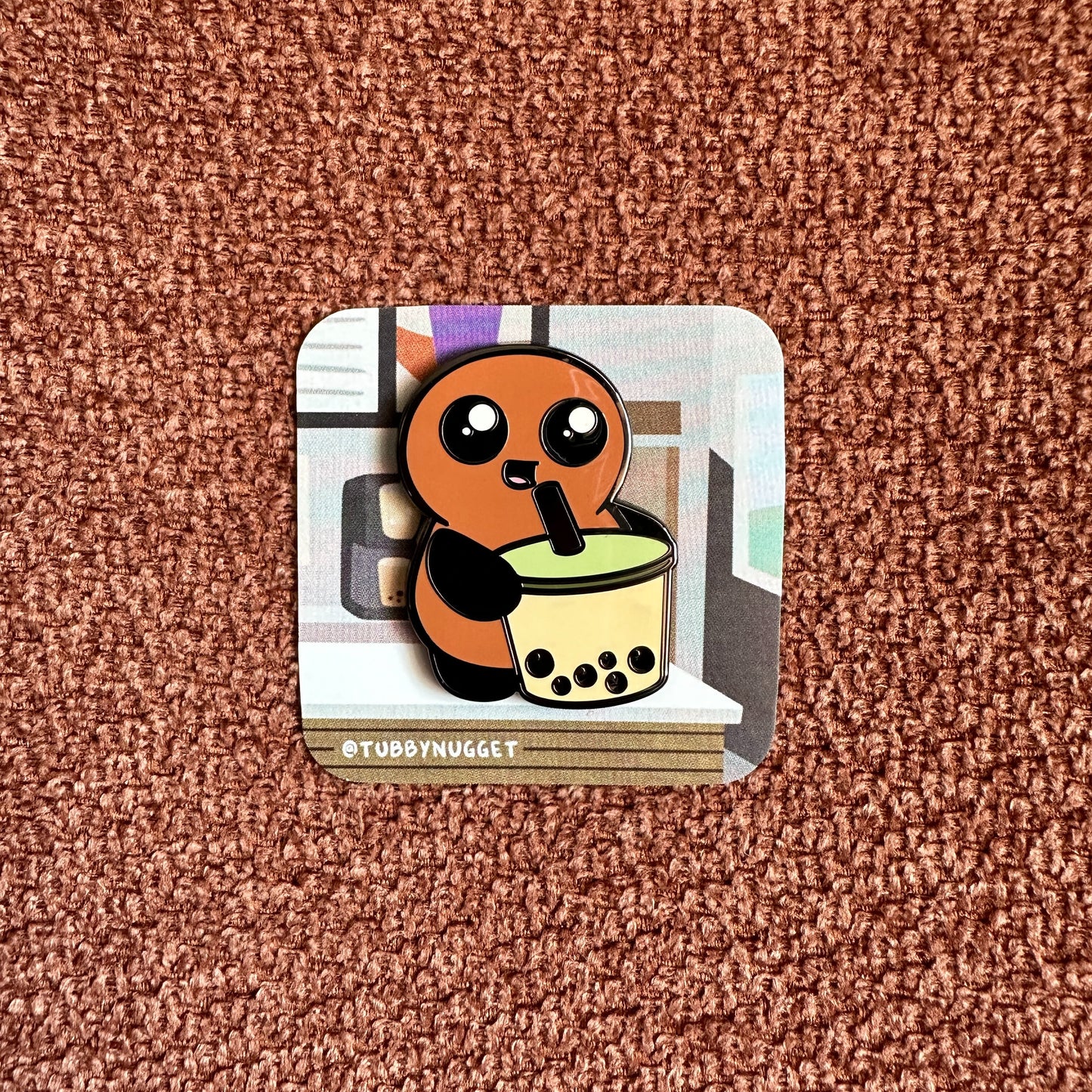 "Mmm, Boba!" Pin