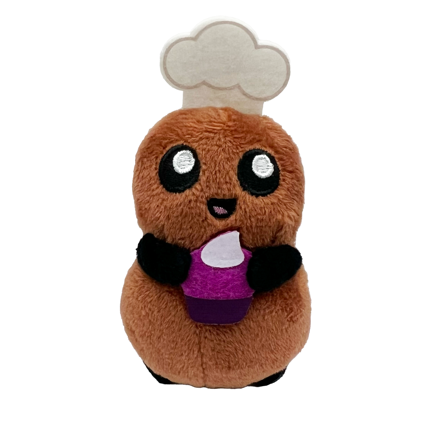 Tubby Nugget's Muffin Chef Plush Keychain