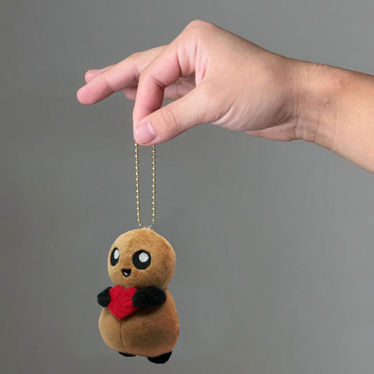 Tubby Nugget Heart Keychain