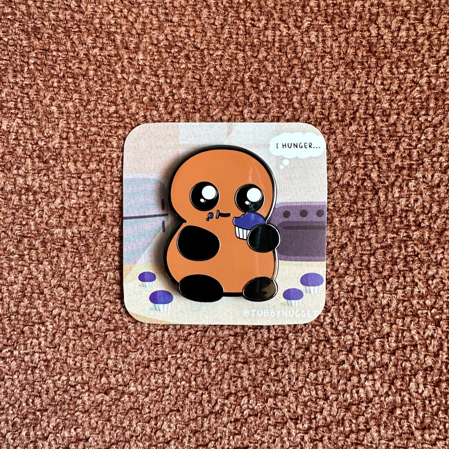 “Tubby’s Ube Muffin” Pin