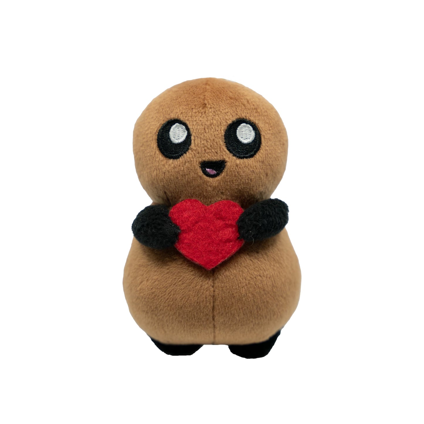 Tubby Nugget's Heart Plush Keychain